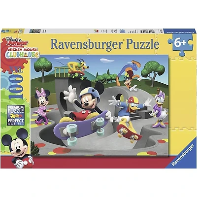 Ravensburger Mickey and Minnie: At The Skate Park 100 Piece Puzzle