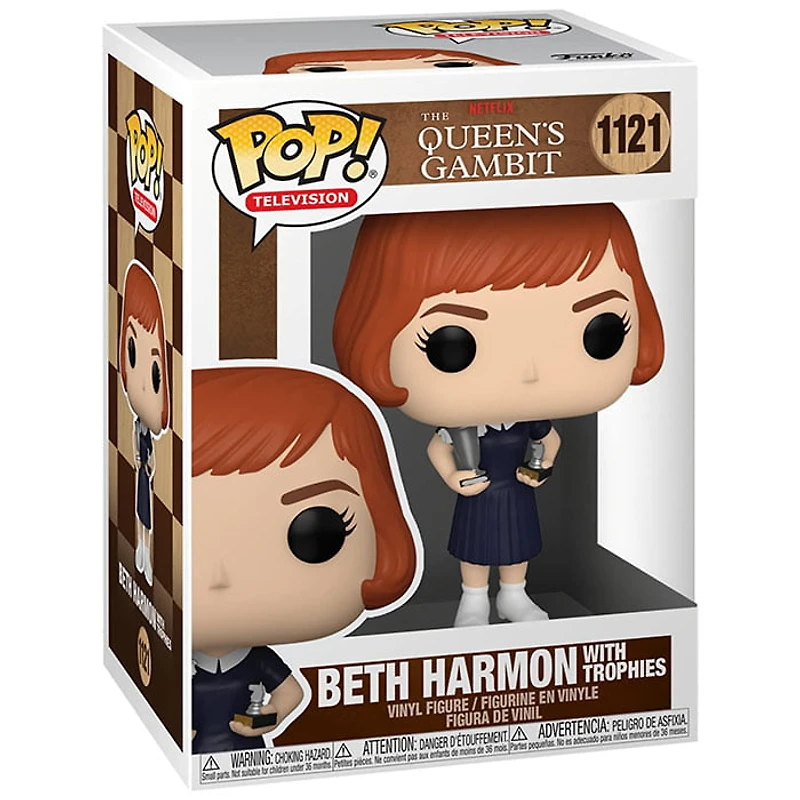 Funko Pop! Queens Gambit Beth With Trophies