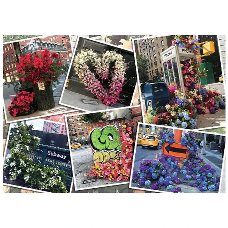 Ravensburger NYC Flower Flash 1000 Pieces Puzzle