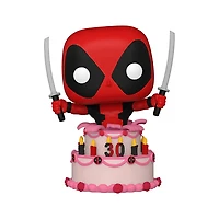 Funko Pop! Marvel Deadpool in Birthday Cake