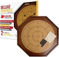 Tradeopia Crokinole 2 in 1 – Brown Wood Color