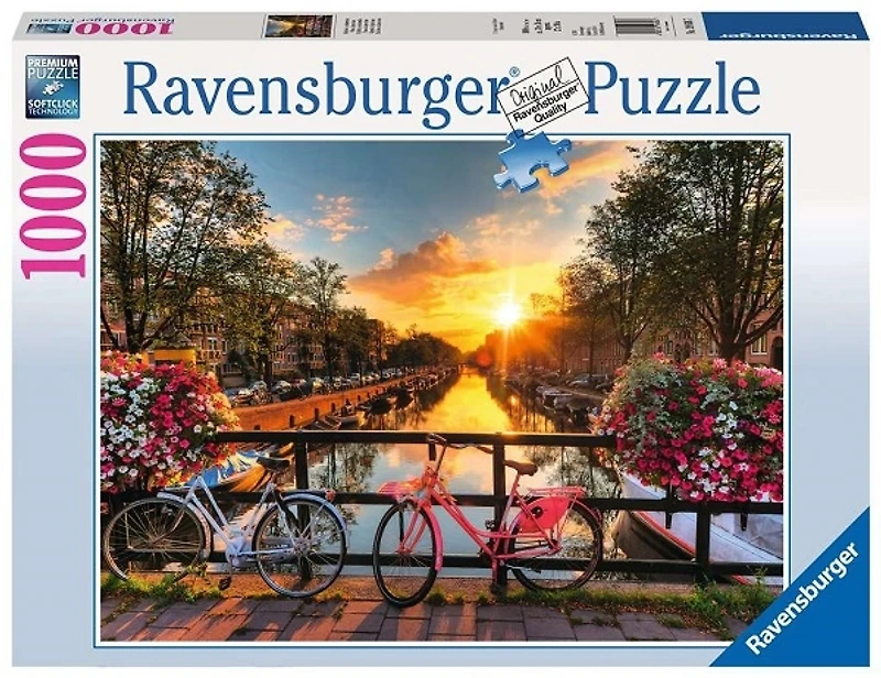 Bicycles in Amsterdam – Jigsaw Puzzle – 1000 pcs