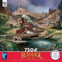 Blaylock Amish Train Jigsaw Puzzle 750 Piece Jigsaw Puzzle