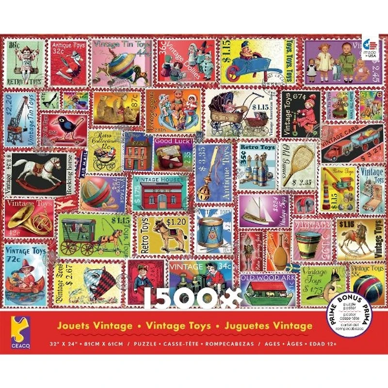 Vintage Toys – 1500 Piece Jigsaw Puzzle
