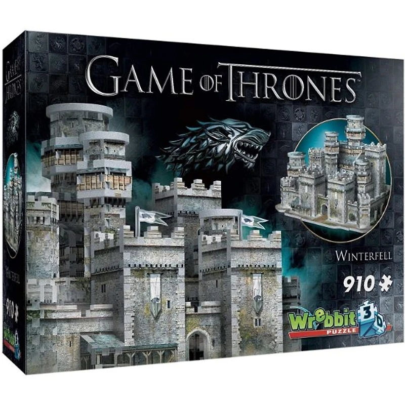 Game of Thrones Winterfell 3D Jigsaw Puzzle – 910Piece