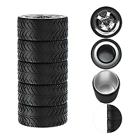 Tyre Tire Coffee Tea Mug Stainless Steel