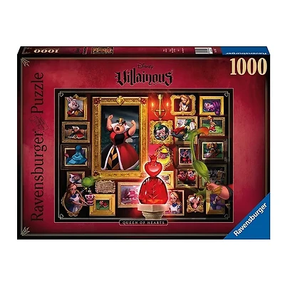 Disney: Villainous – Queen of Hearts – Jigsaw Puzzle – 1000 pcs