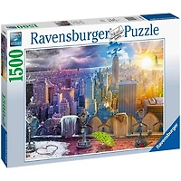 Seasons Of New York 1500 Pieces Jigsaw Puzzle