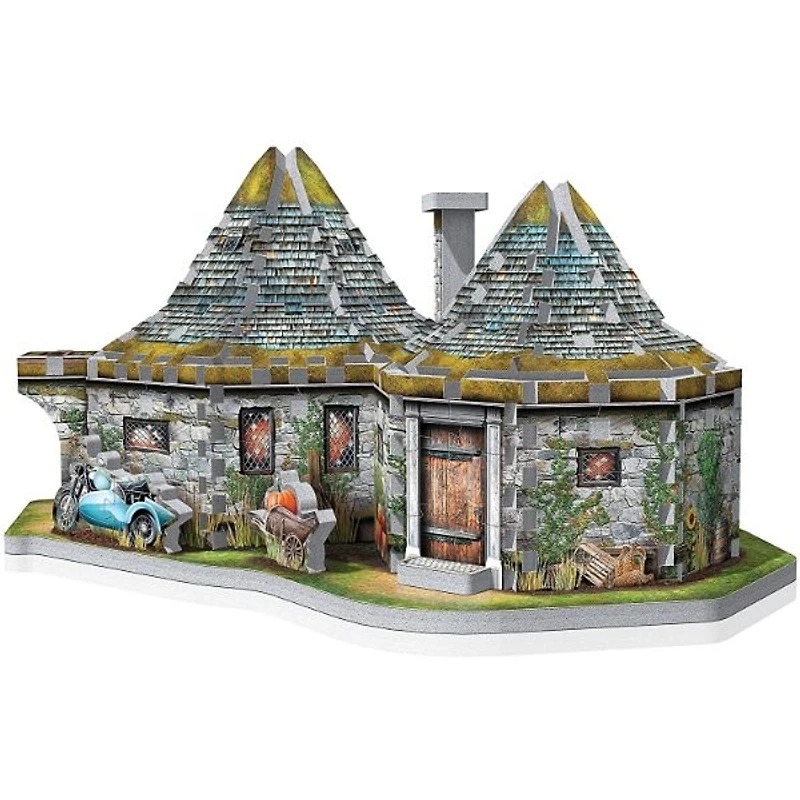 Wrebbit 3D Hagrids Hut 3D Jigsaw Puzzle 270 Pieces