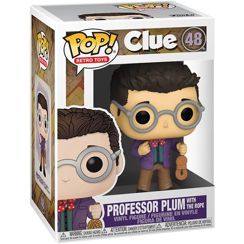 Funko Pop! Clue Professor Plum with Rope