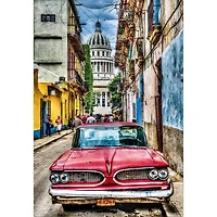 Retro Car Havana 1000 Pieces Jigsaw Puzzle