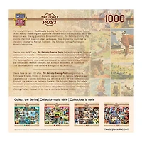 MasterPieces Saturday Evening Post Farmland Collage 1000 Piece Jigsaw Puzzle