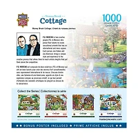 MasterPieces Flower Cottages – Stoney Brook Cottage 1000 Piece Jigsaw Puzzle