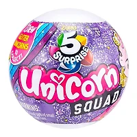 Zuru 5 Surprise – Unicorn Squad Series 2(Colors and Styles may vary and will be picked randomly)