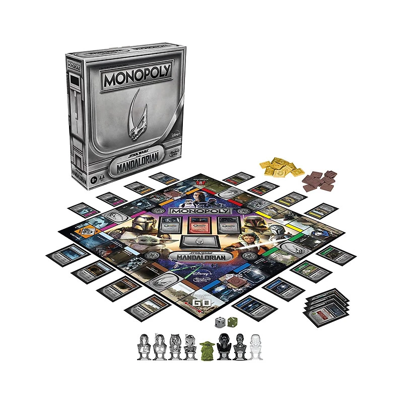 Hasbro Monopoly Mandalorian Edition S2 Board Game – English, Multicolor