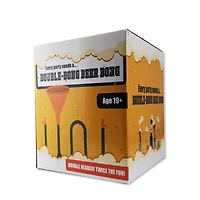 Beer Bong Drinking Party Game Double Tube (60 cms) Funnel Tap Alcohol Green