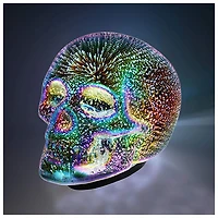 Led skull table lamp