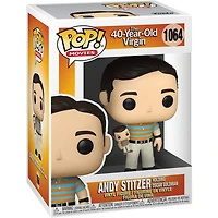 Funko Pop! Movies 40 Year Old Virgin Andy Holding Oscar