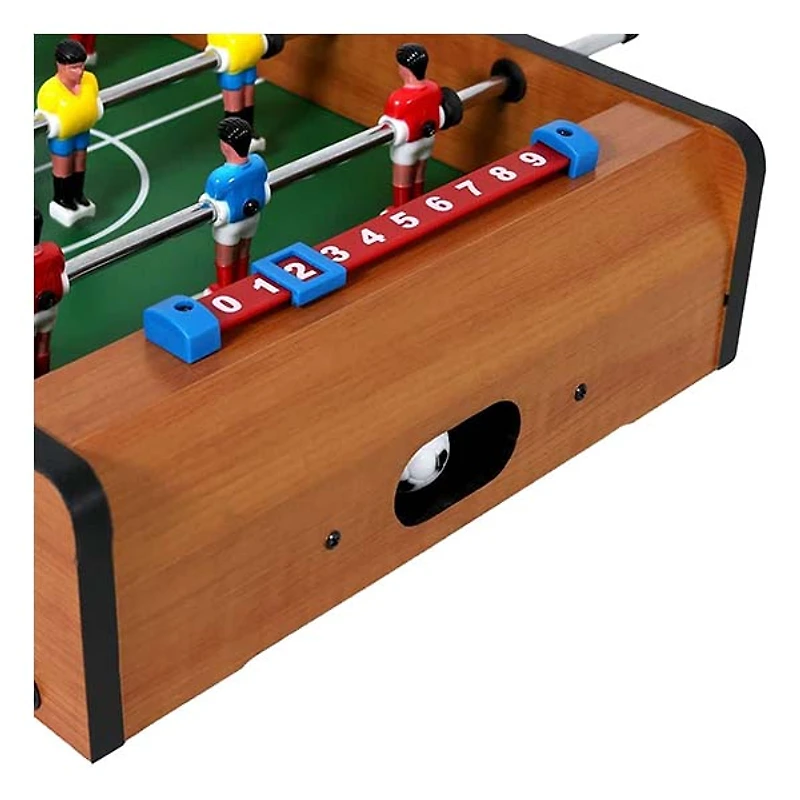 MINI ALUMINIUM DESKTOP FOOSBALL (Style May Vary)