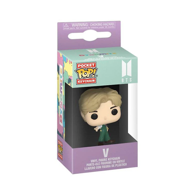 Funko Pop! Keychain BTS Dynamite- V Multicolor