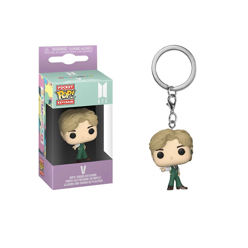 Funko Pop! Keychain BTS Dynamite- V Multicolor