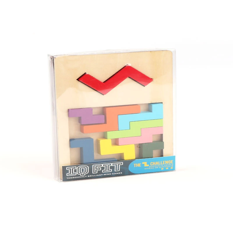 Wooden Puzzle IQ FIT