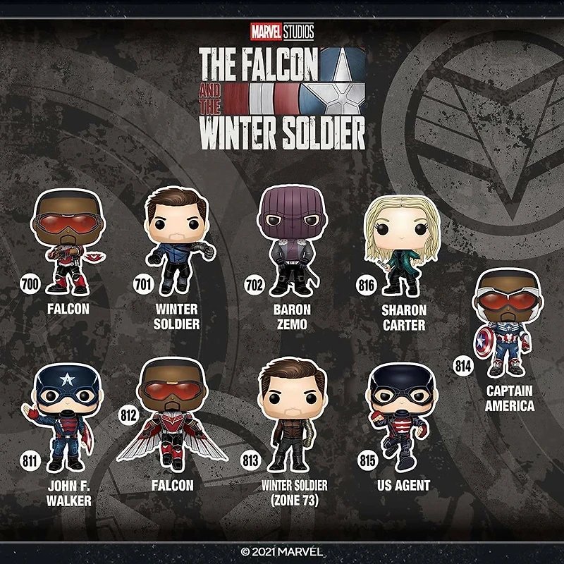 Funko Pop! Marvel The Falcon and the Winter Soldier Sharon Carter