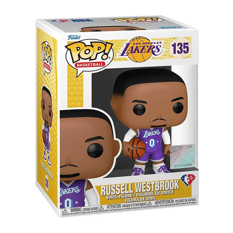 Funko Pop! NBA Lakers Russell Westbrook Multicolor