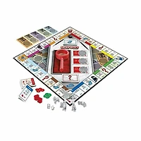Hasbro Monopoly Crooked Cash Board Game for Families and Kids Ages 8 and Up