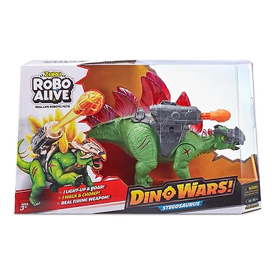 ROBO ALIVE DW STEGASAURUS(Colors and Styles may vary and will be picked randomly)