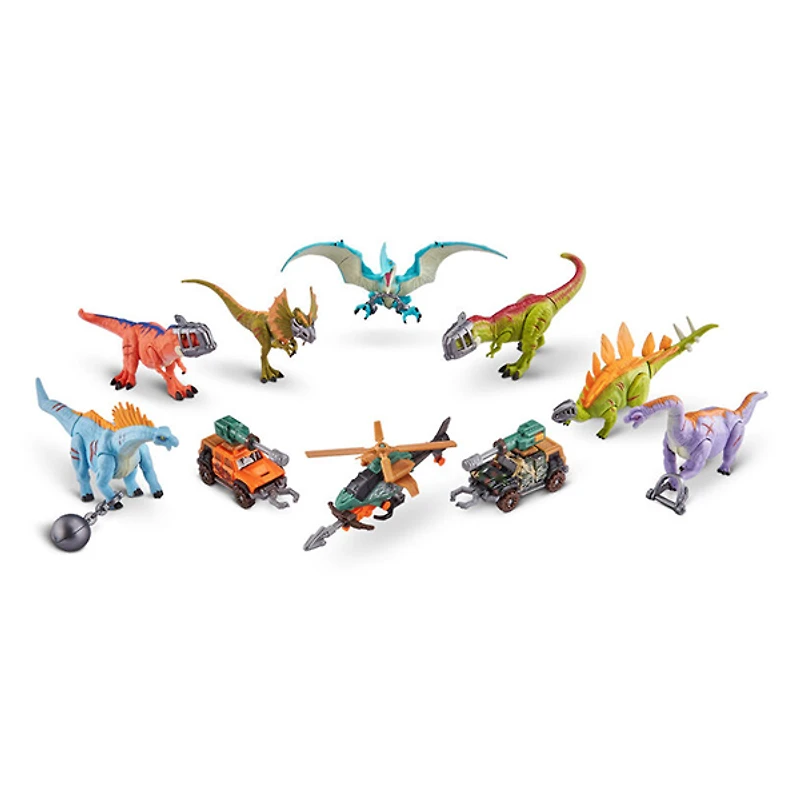 ZURU 5 SURPRISE Dino Strike Hunt Series 3 Mystery Collectible Capsule(Colors & Styles Picked randomly)