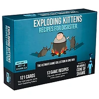 Exploding Kittens Recipes for Disaster Exploding Kittens Deluxe Game Set
