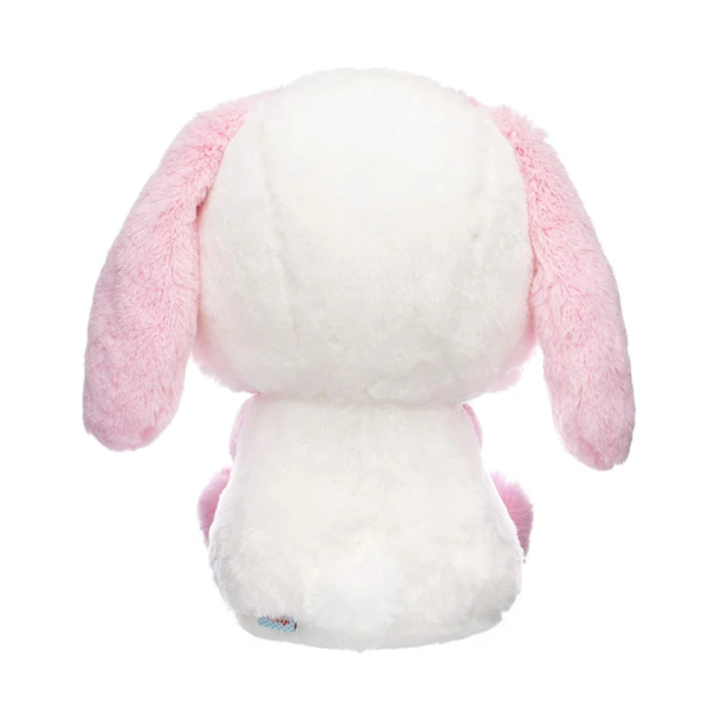 Amuse Bunny Milk-chan Pink Holding a Strawberry Plush