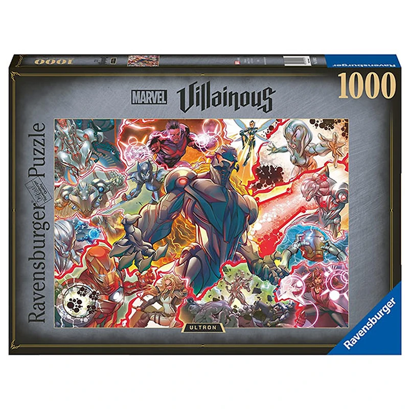 Marvel Villainous: Ultron 1000 Piece Jigsaw Puzzle