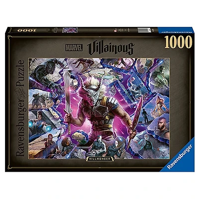 Marvel Villainous: Killmonger 1000 Piece Jigsaw Puzzle