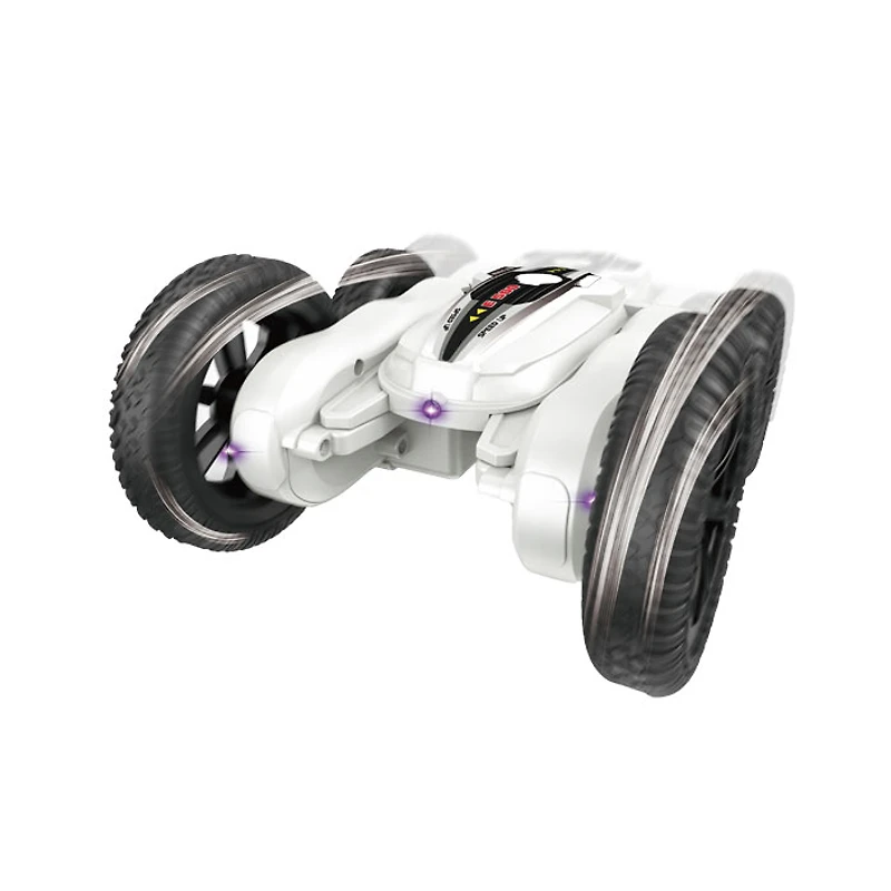 Remote Control – 360 Butterfly Stunt Car White 2.4G