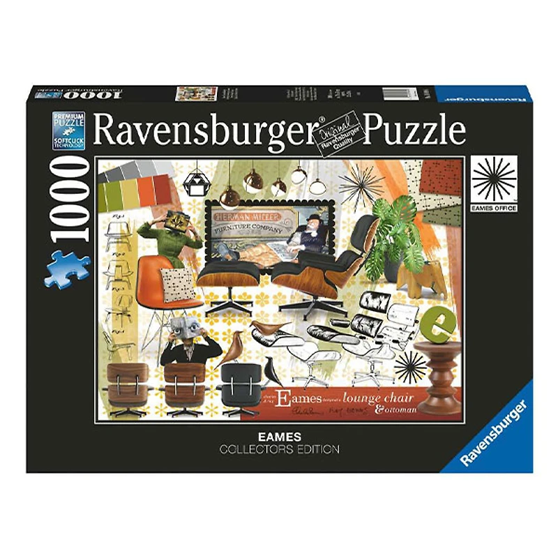 Eames classic design 1000pcs jigsaw puzzle