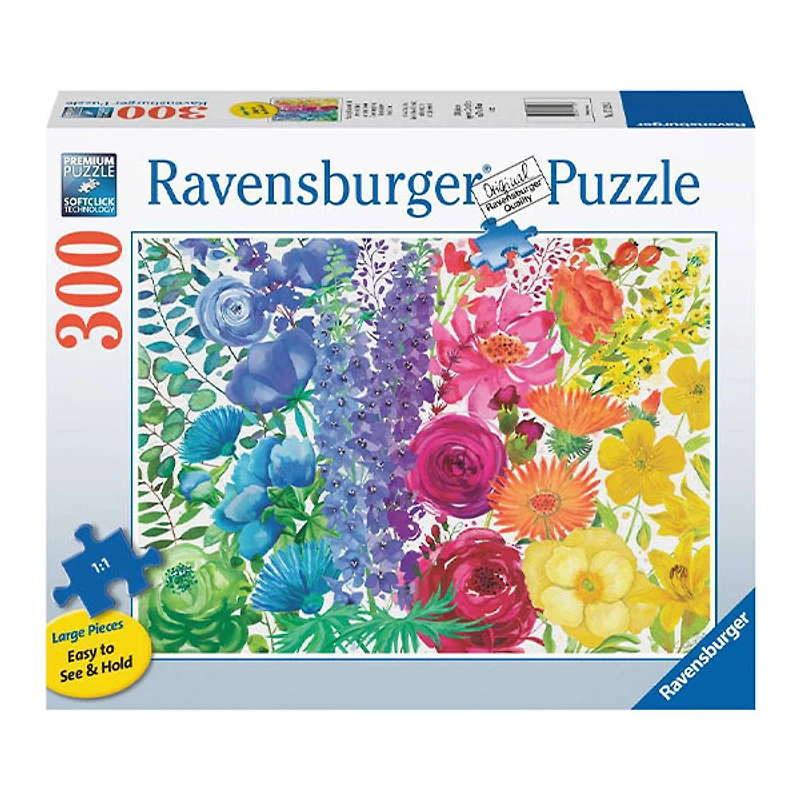 Floral rainbow 300pcs jigsaw puzzle