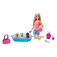 Barbie Doll AND Puppy Playset Color May Vary