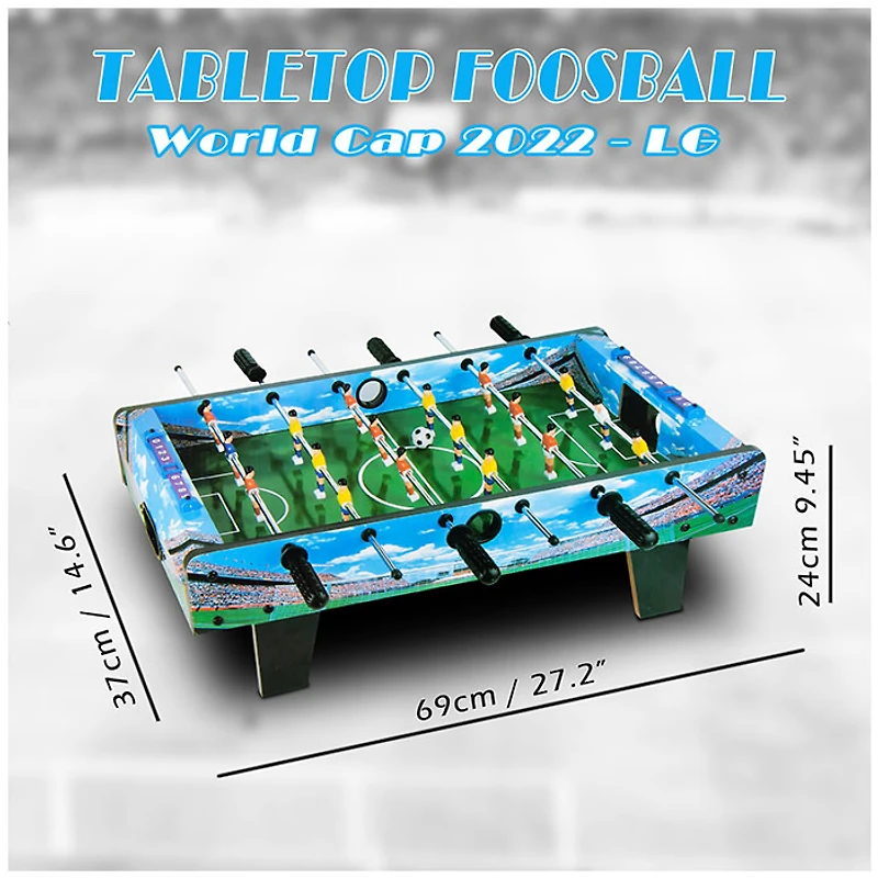 Foosball Table Large Wc22 Series (Style May Vary)