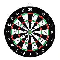 AMATEUR Double-Sided Flocking Dartboard Set