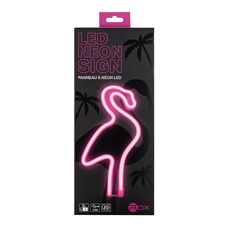 LED NEON FLAMINGO