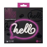 LED NEON HELLO