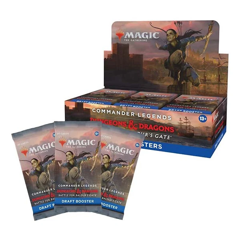 Magic The Gathering TCG: Commander Legends Battle For Baldur’s Gate Draft Booster Pack