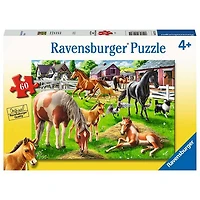 Happy Horses 60 Pcs Jigsaw Puzzle