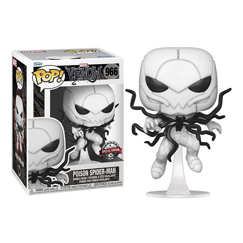 Funko Pop! Marvel Venom Poison Spider Man Entertainment Earth Exclusive