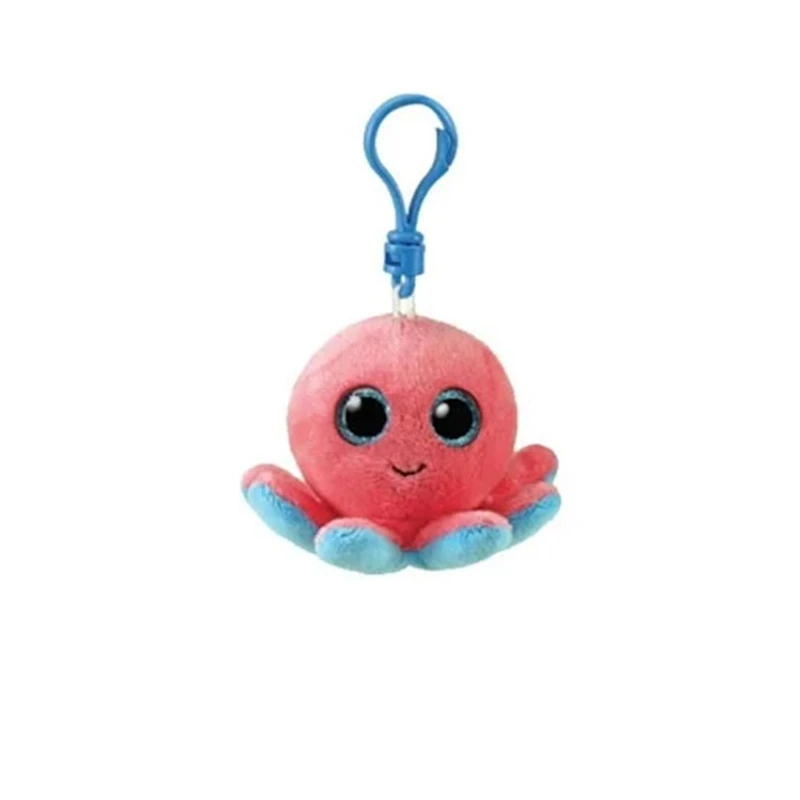 TY Sheldon CORAL OCTOPUS 5″ CLIP