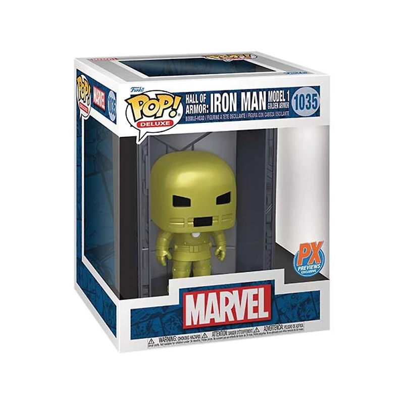 Funko Pop! Marvel Hall of Armor Iron Man Mk PX Exclusive