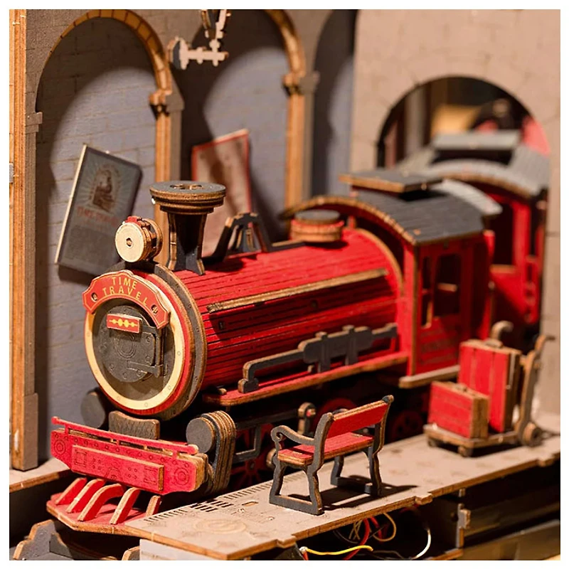 3D Wooden Puzzle Time Travel