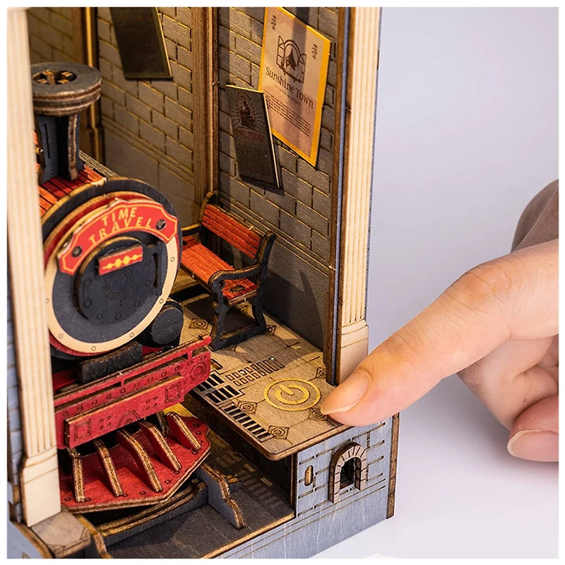 3D Wooden Puzzle Time Travel